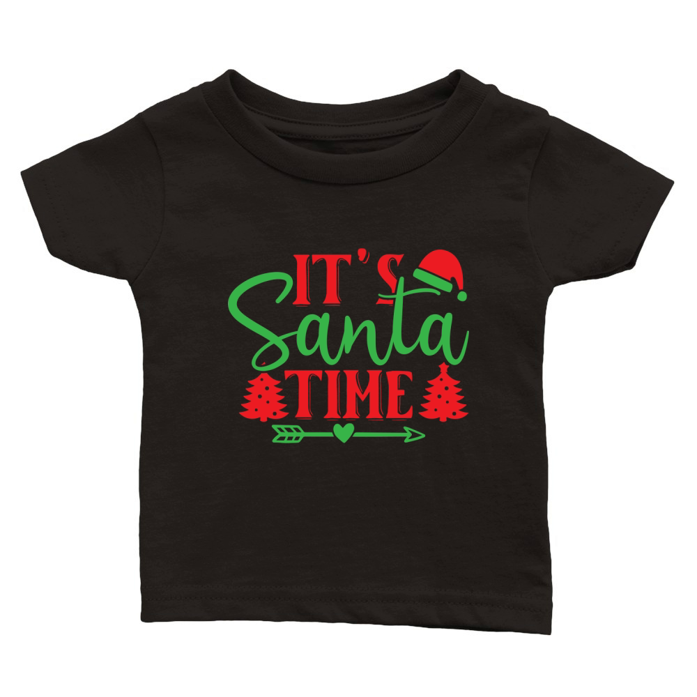 Is it Christmas time Merry Christmas Classic Baby Crewneck T-shirt