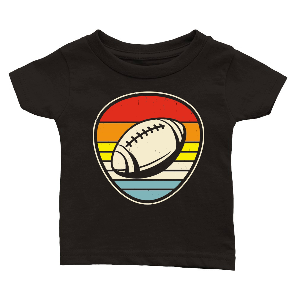 Vintage Rugby Player Classic Baby Crewneck T-shirt