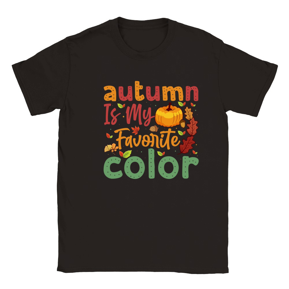autumn is my favorite color Classic Kids Crewneck T-shirt