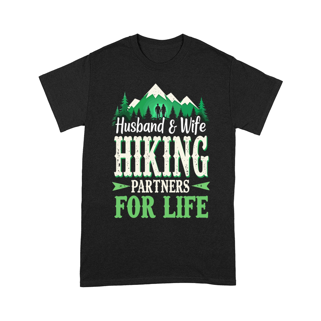 Husband & wife hiking partness for life Comfort T-shirt
