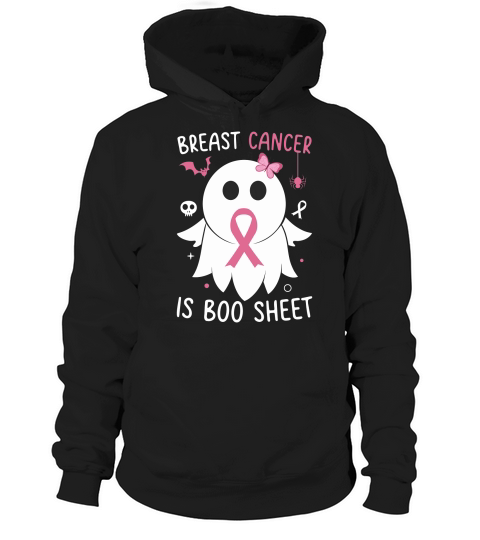 Breast Cancer Is Boo Sheet Hoodie Unisex