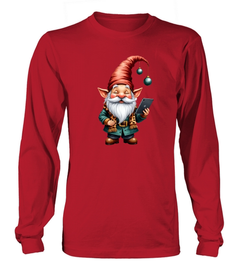 Gnome Sublimation Clipart 10 07 Long sleeved Unisex