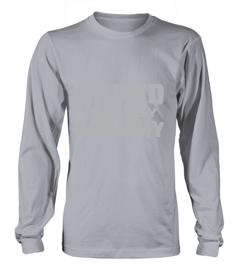 Proud hockey Grammy Long sleeved Unisex