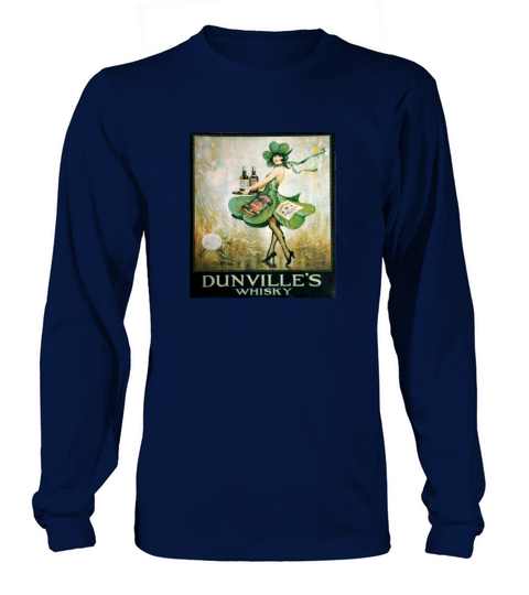 vintage Irish whiskey Long sleeved Unisex