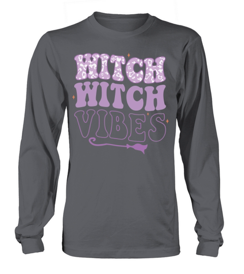 Witch witch vibes Long sleeved Unisex