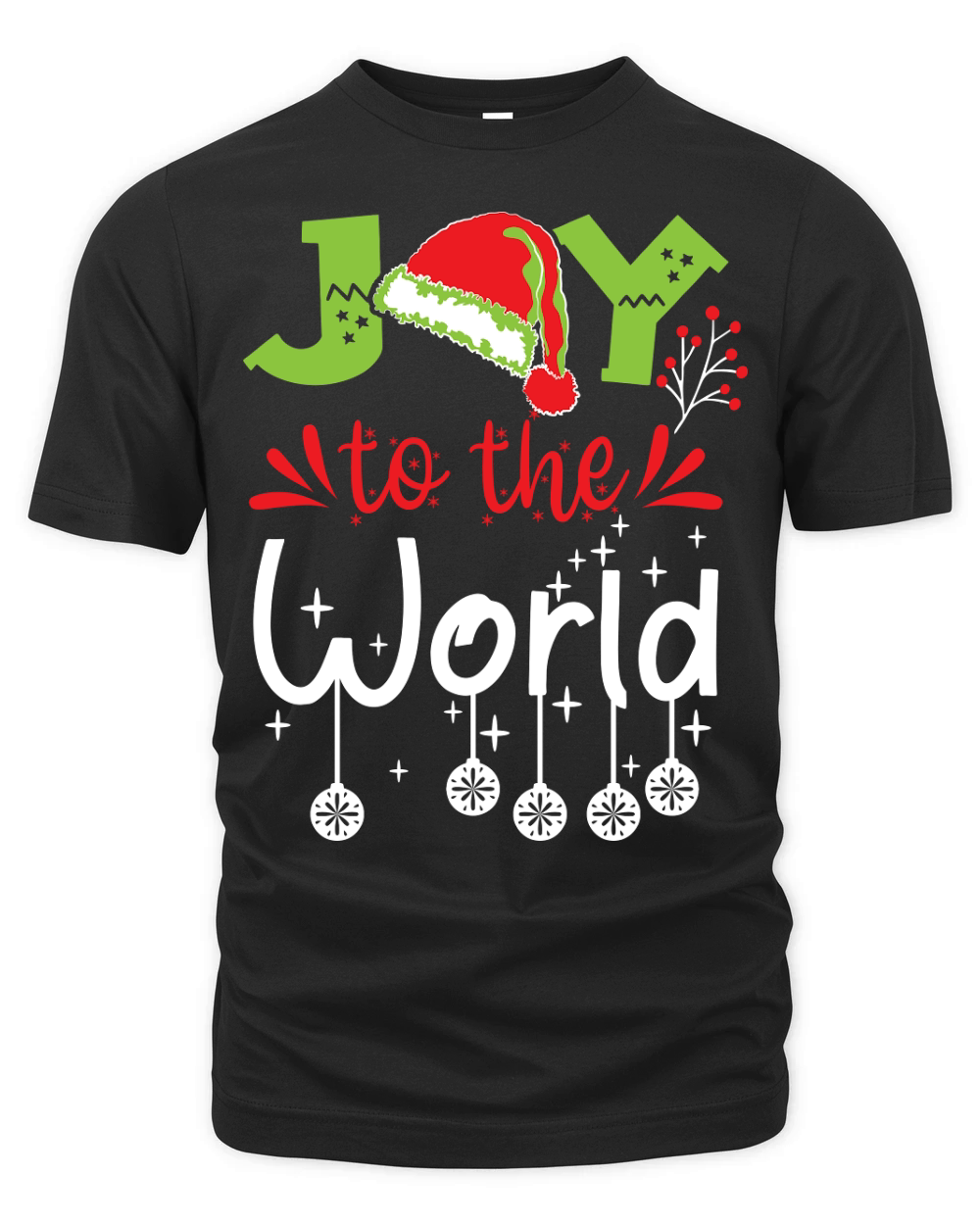 Joy to the World Organic Unisex T-shirt