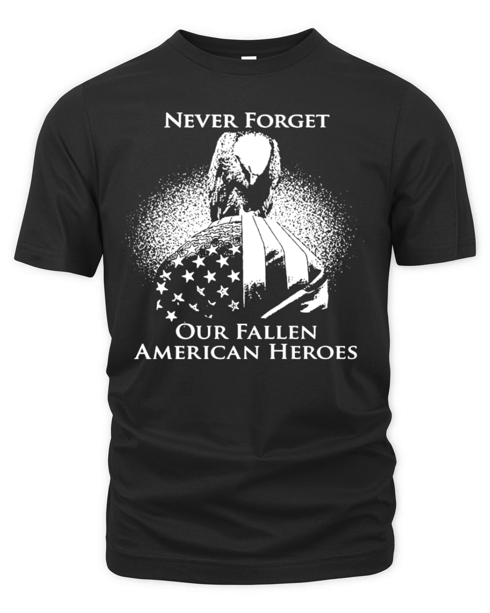 Never Forget Our Fallen American Heroes Organic Unisex T-shirt