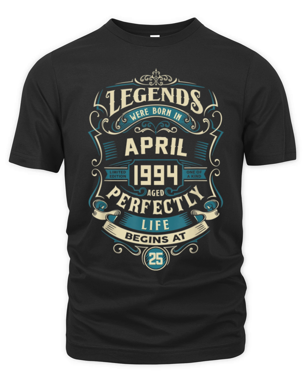 Retro Vintage April 1994 birthday Organic Unisex T-shirt
