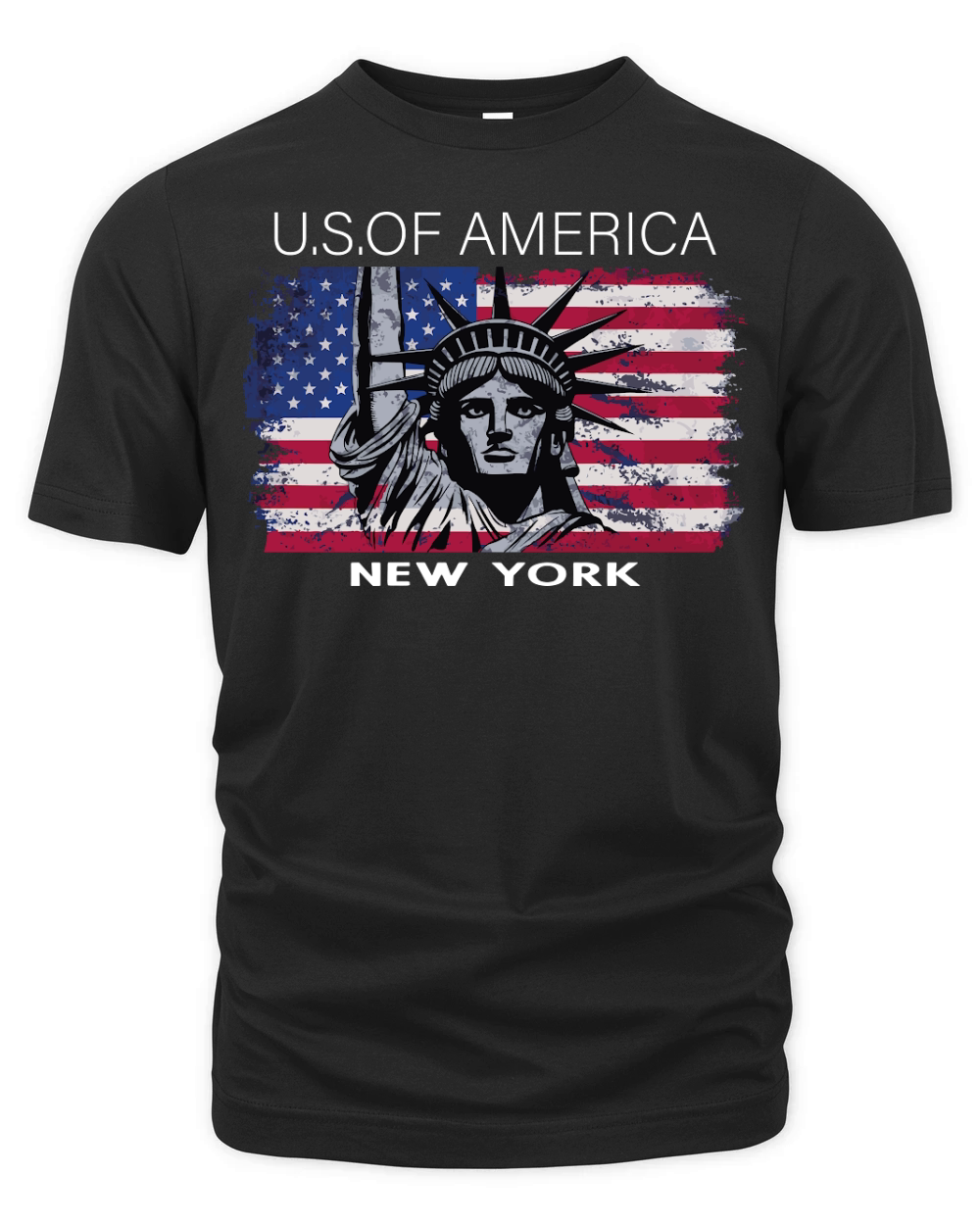 U.S of america new york Organic Unisex T-shirt