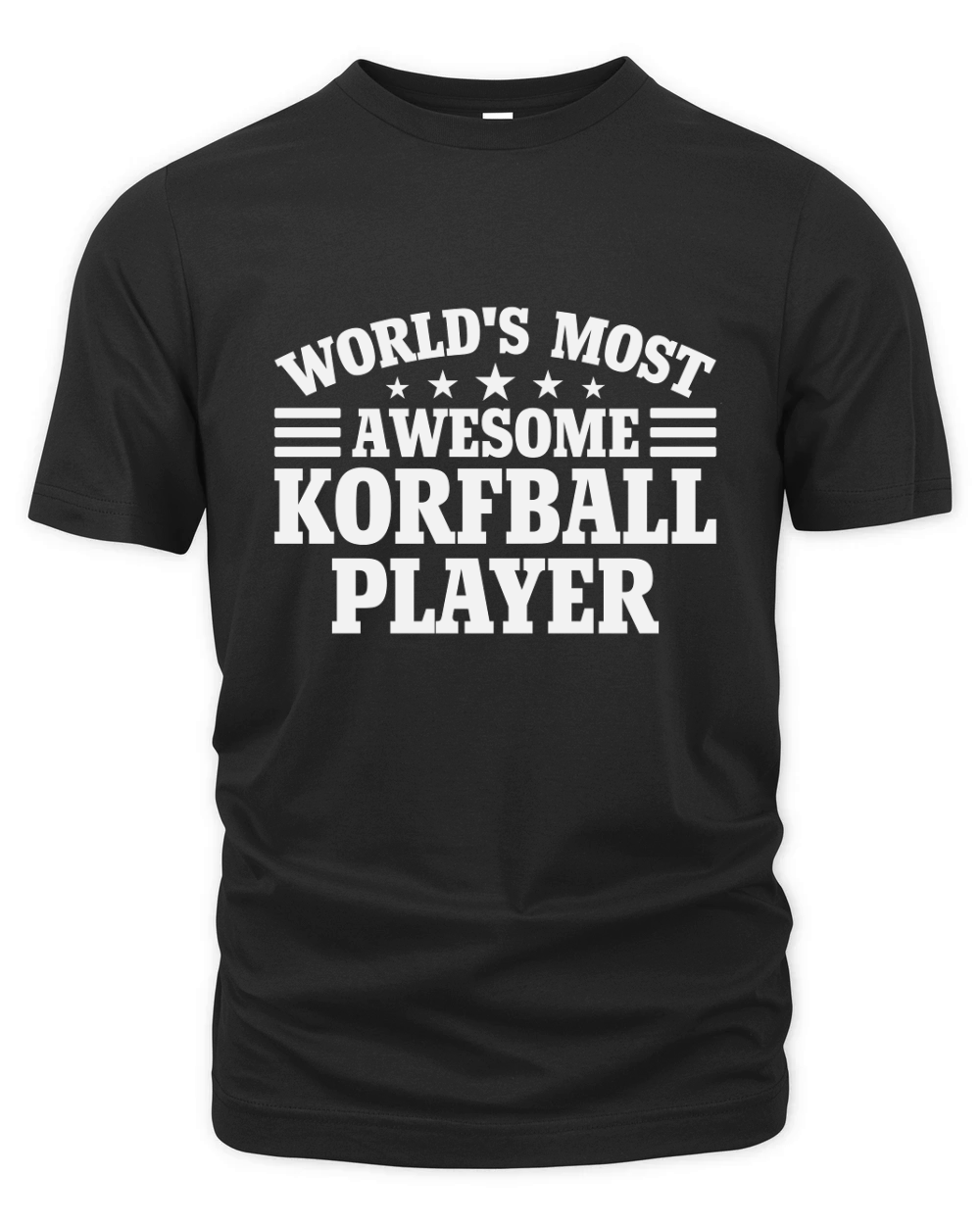 Worlds Most Awesome Korfball Player Organic Unisex T-shirt