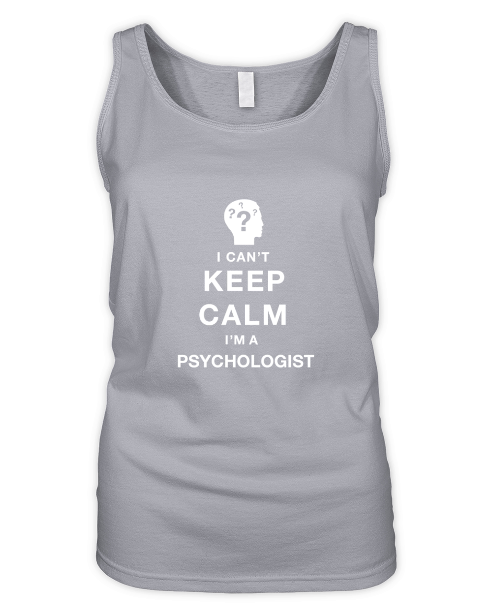 I CAN_T KEEP CALM - physchologist Organic Women's Tank Top