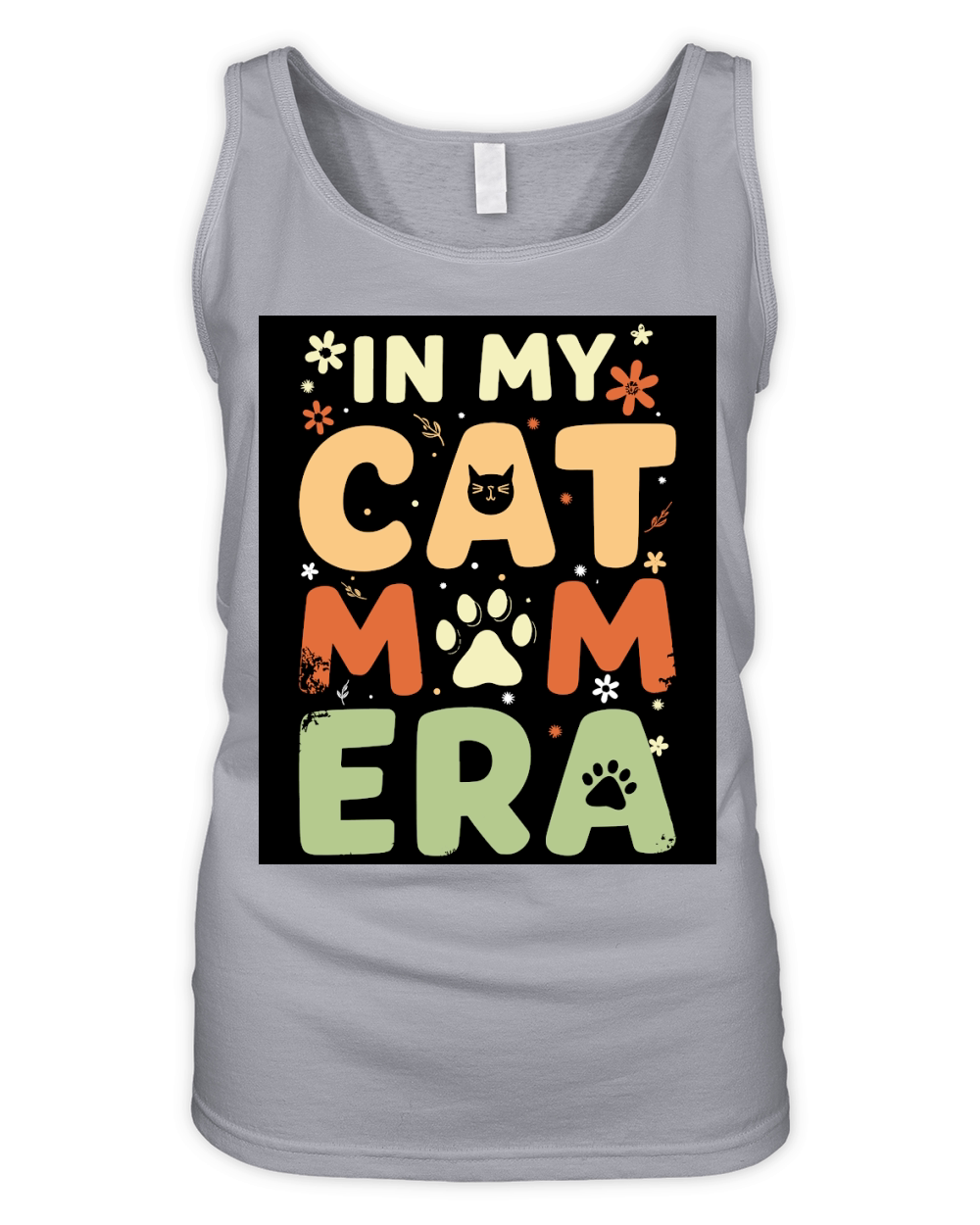 In my cat mom ear 02 Organic Women's Tank Top