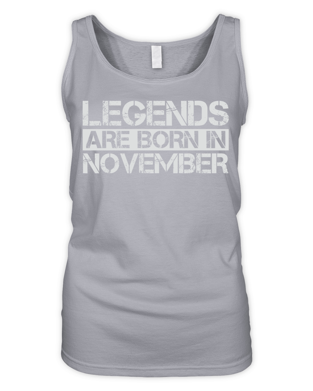 Legends are born in November Organic Women's Tank Top