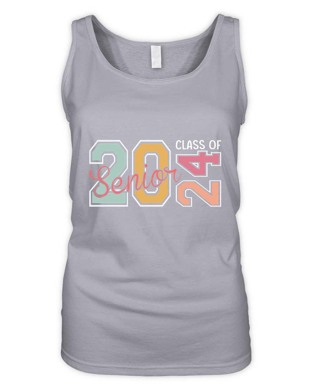Senior 2024 CLASS of 2024 Graduation Organic Women's Tank Top