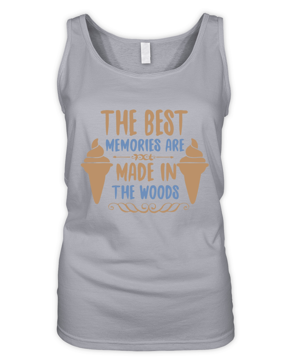 The best memories are made Organic Women's Tank Top