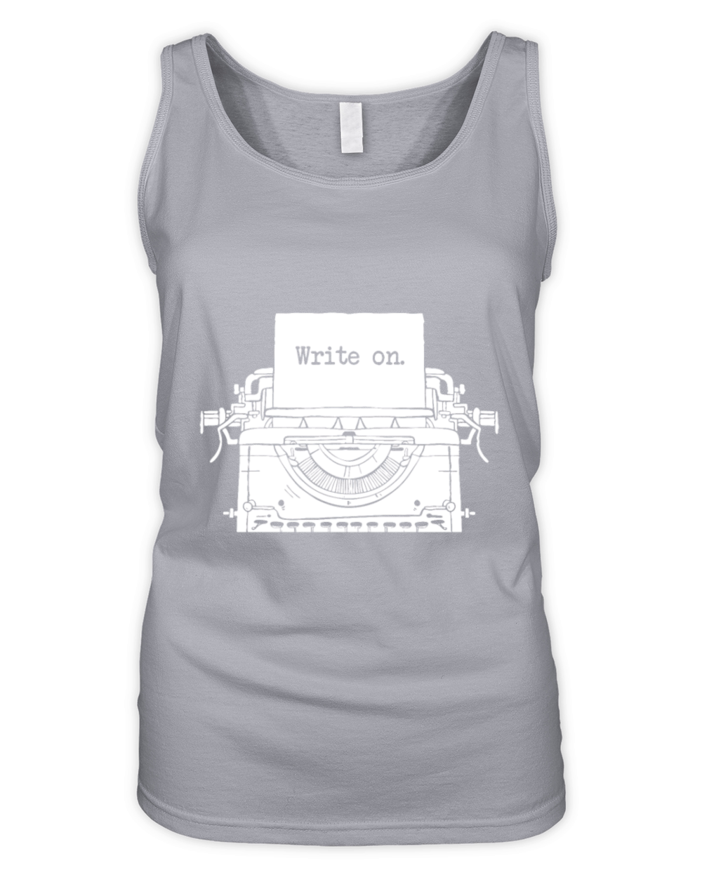 Write on Writing Gift Idea For Writers Present Organic Women's Tank Top