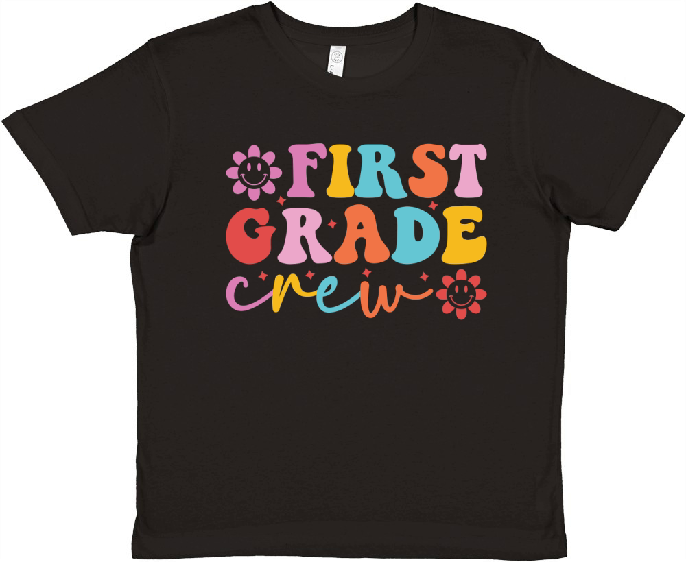 First grade crew Premium Kids Crewneck T-shirt