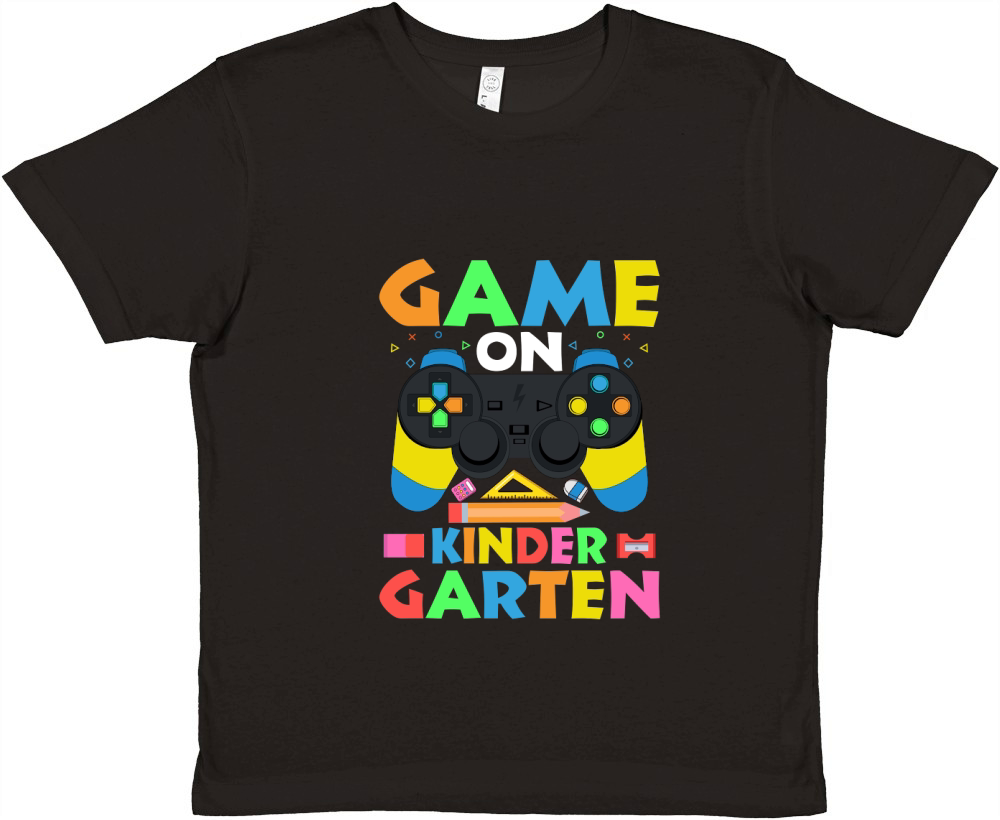 Game On Kindergarten Premium Kids Crewneck T-shirt