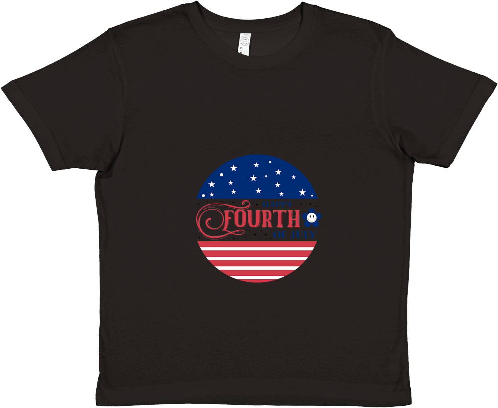 Happy Fourth Of July 03 Premium Kids Crewneck T-shirt