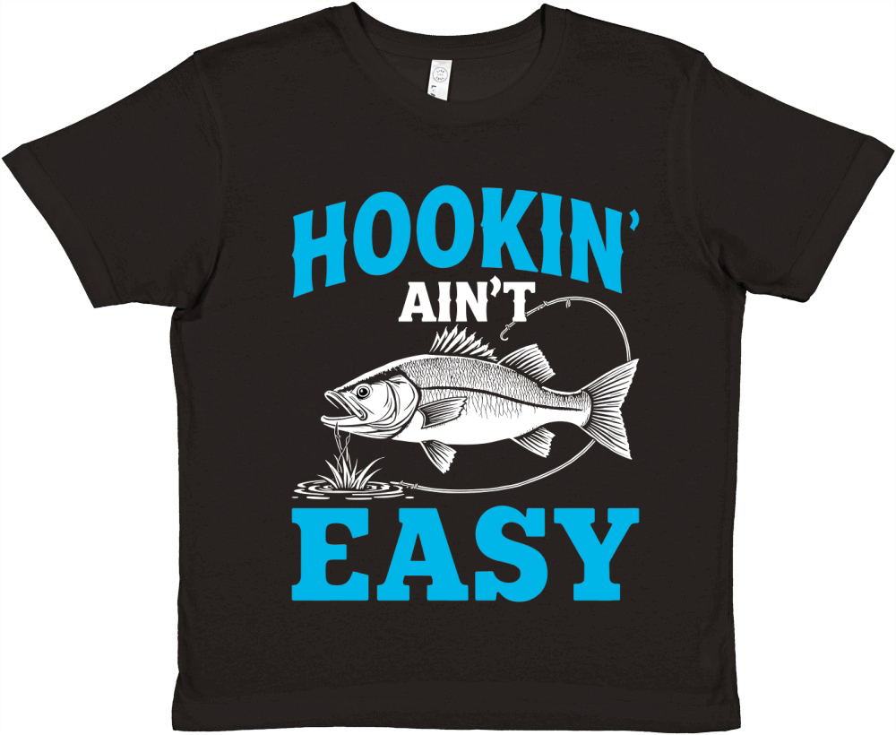 Hookin Premium Kids Crewneck T-shirt