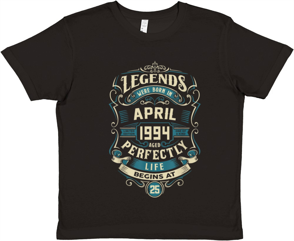 Retro Vintage April 1994 birthday Premium Kids Crewneck T-shirt