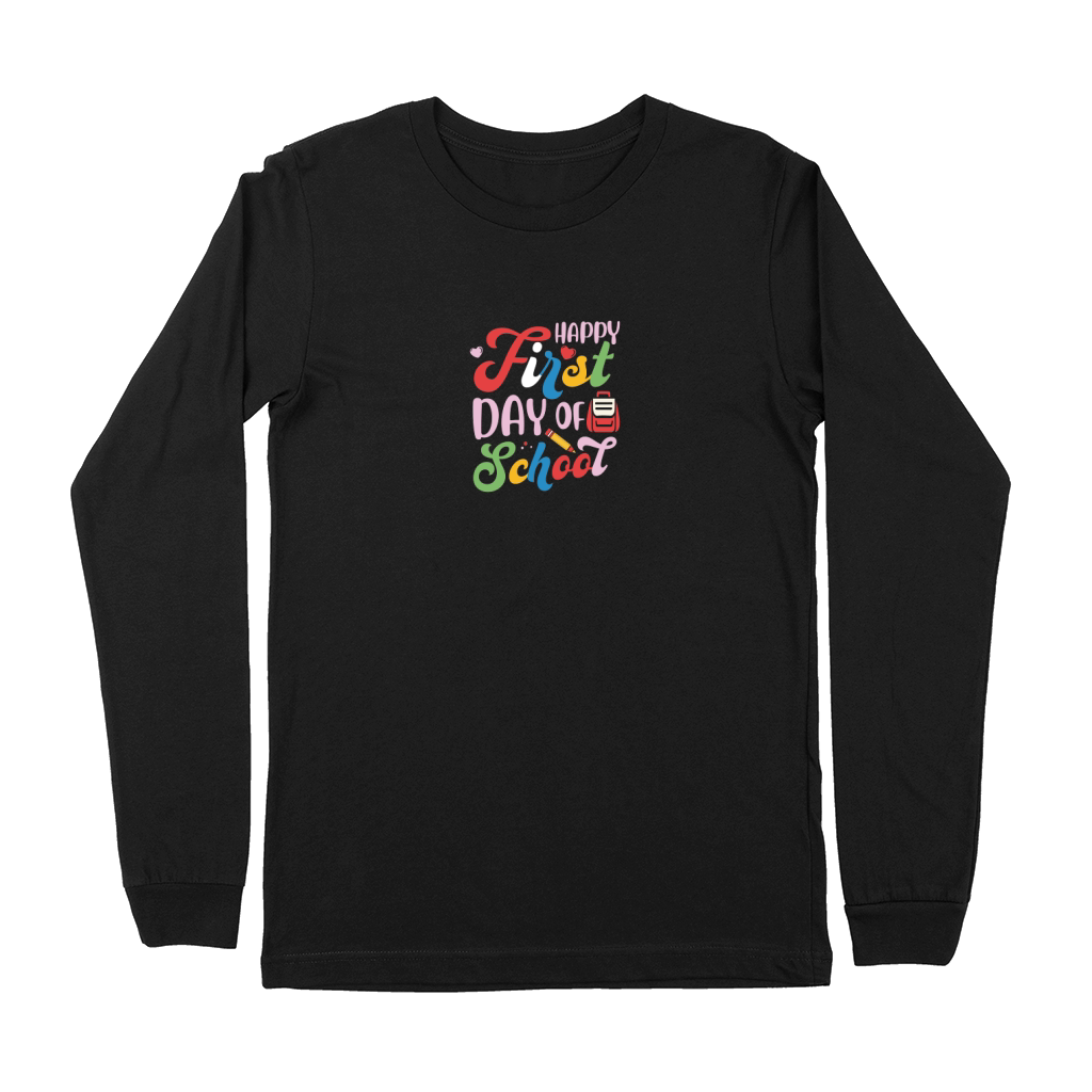 Happy first day of school 02 Premium Long Sleeve