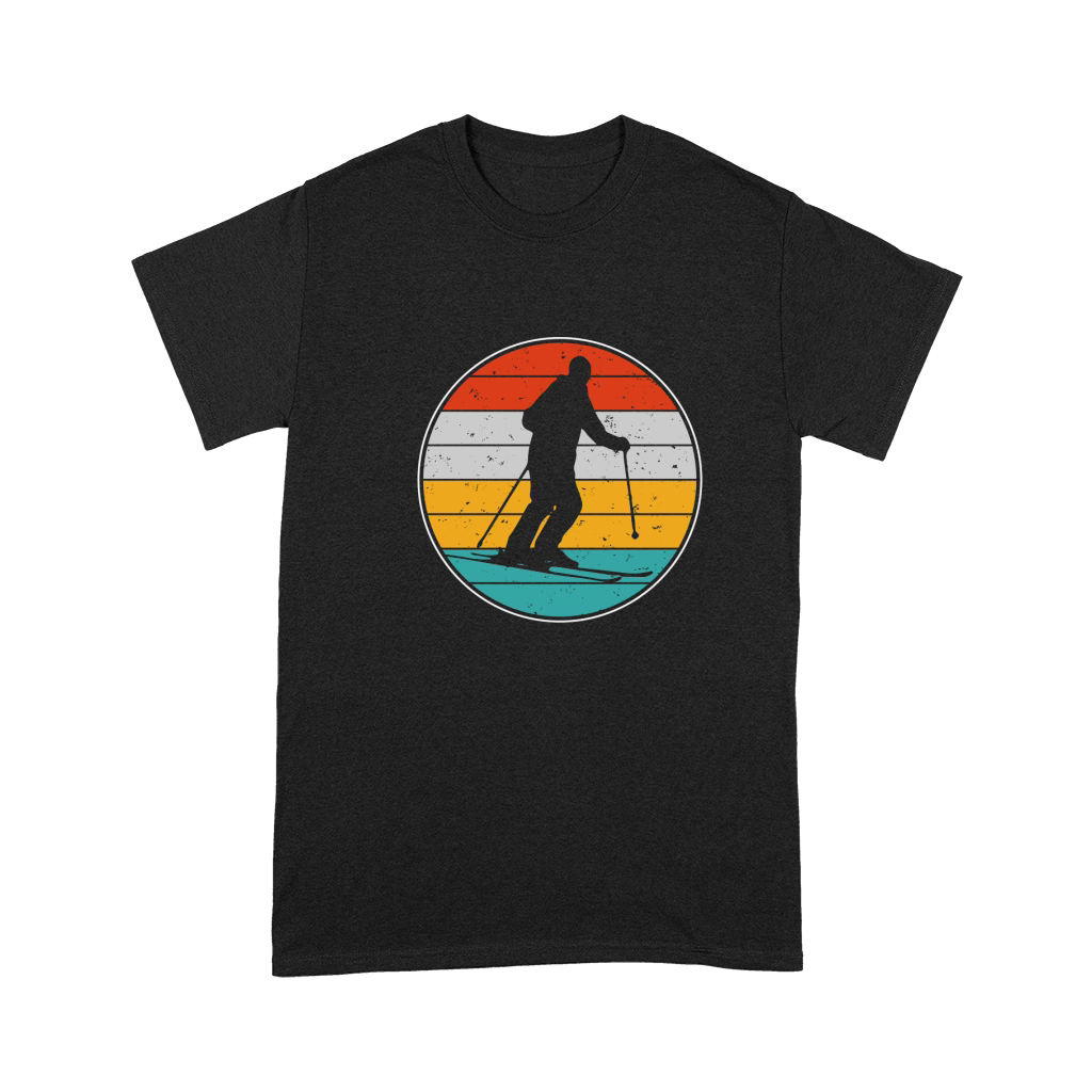 Retro Vintage Skiing Premium T-shirt