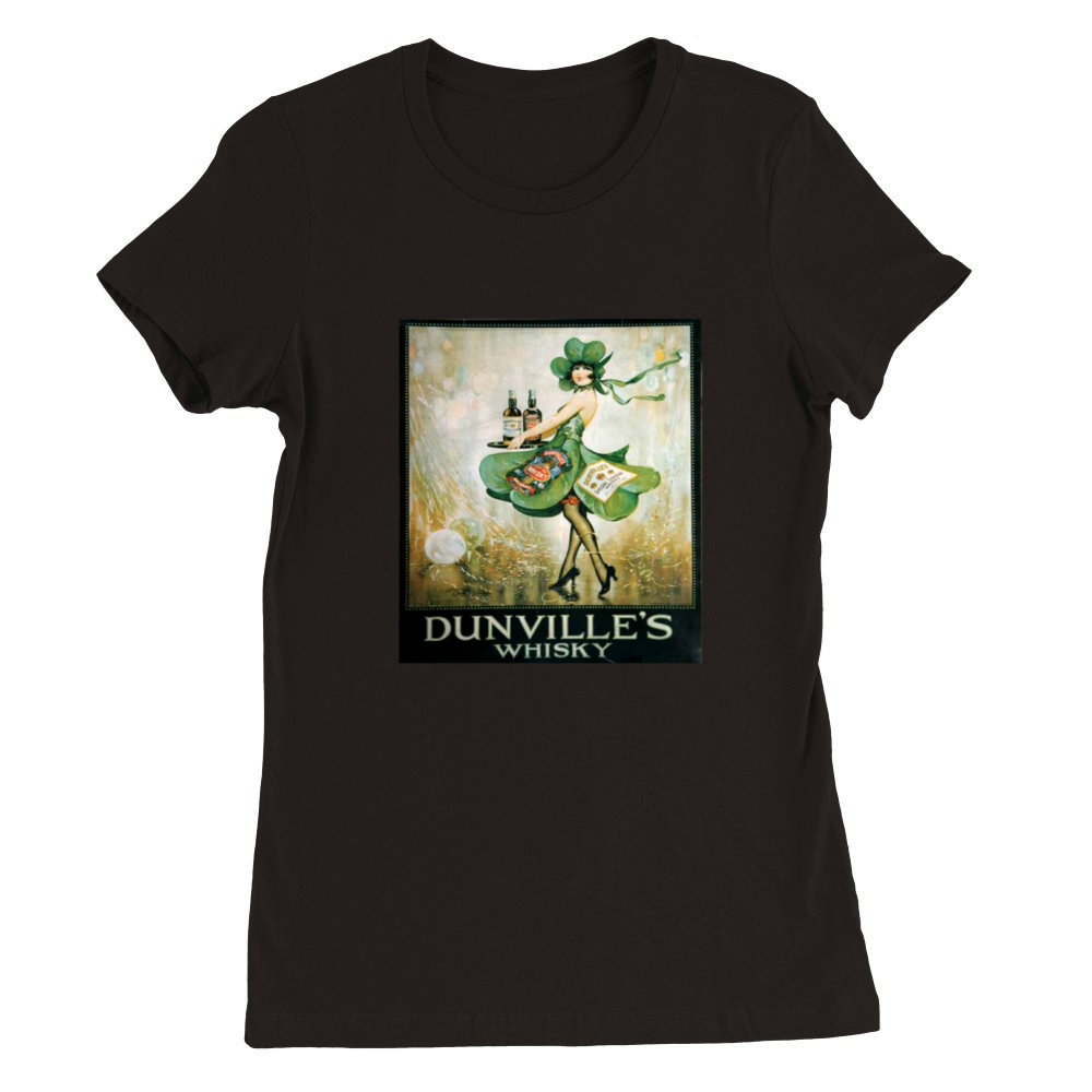 vintage Irish whiskey Premium Womens Crewneck T-shirt