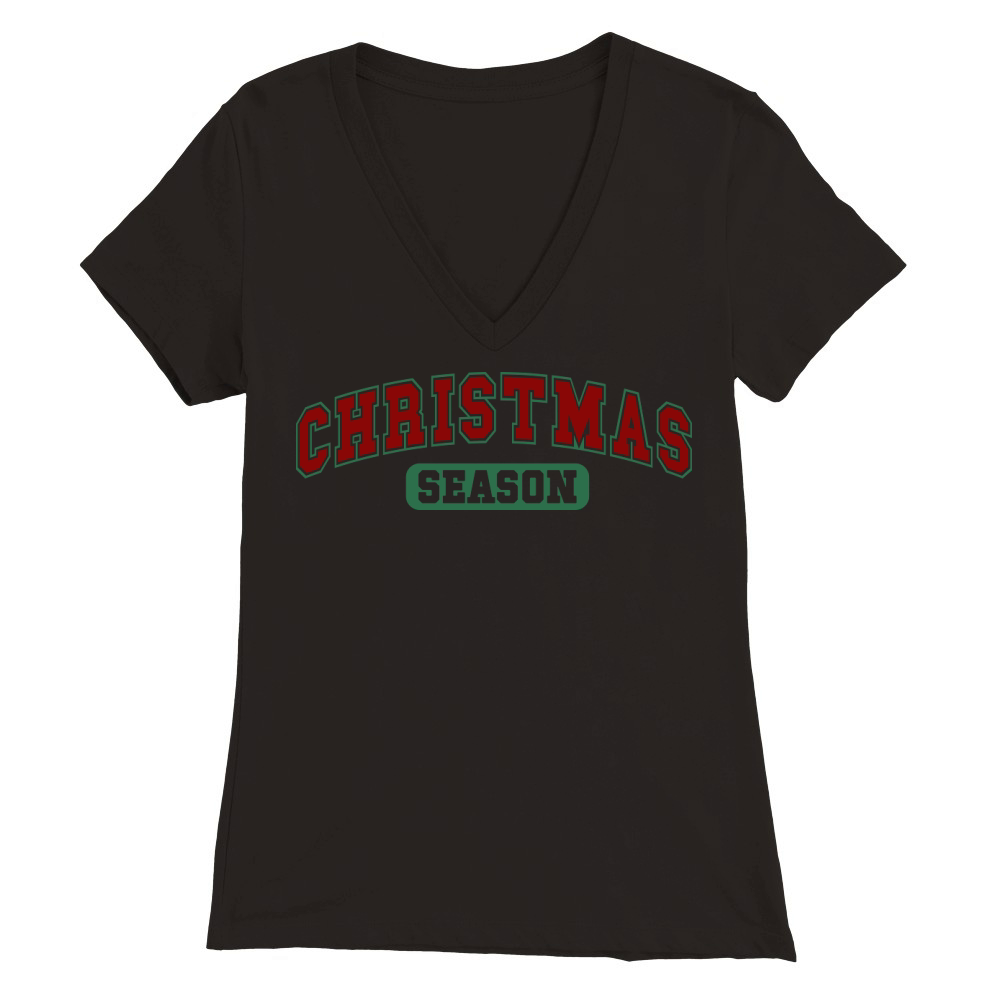 Christmas season 12 Premium Womens V-Neck T-shirt