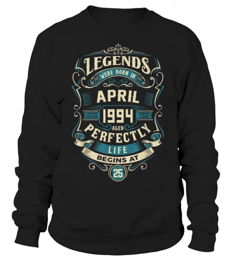 Retro Vintage April 1994 birthday Sweatshirt Unisex