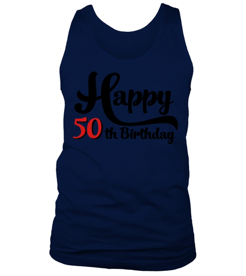 50th birthday Tank Top Unisex