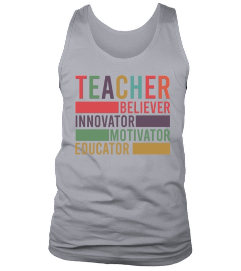 Teacher Believe Innovator Tank Top Unisex