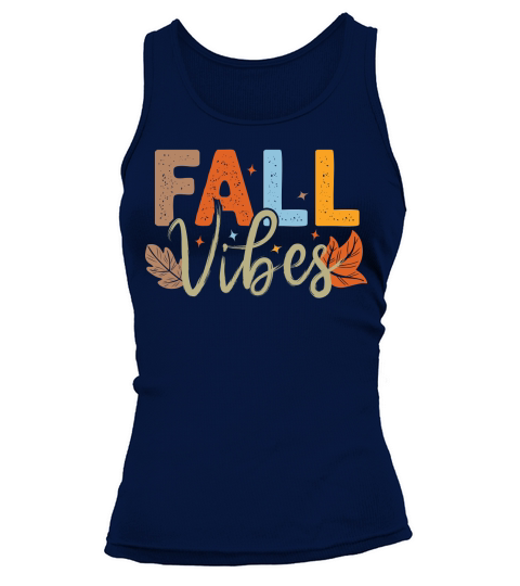 Fall Vibes Fall Autumn Sublimation Tank top Woman
