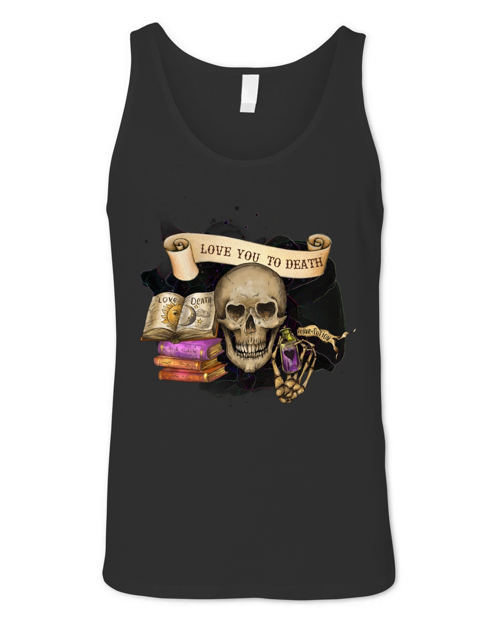 Love You To Death Unisex Jersey Tank