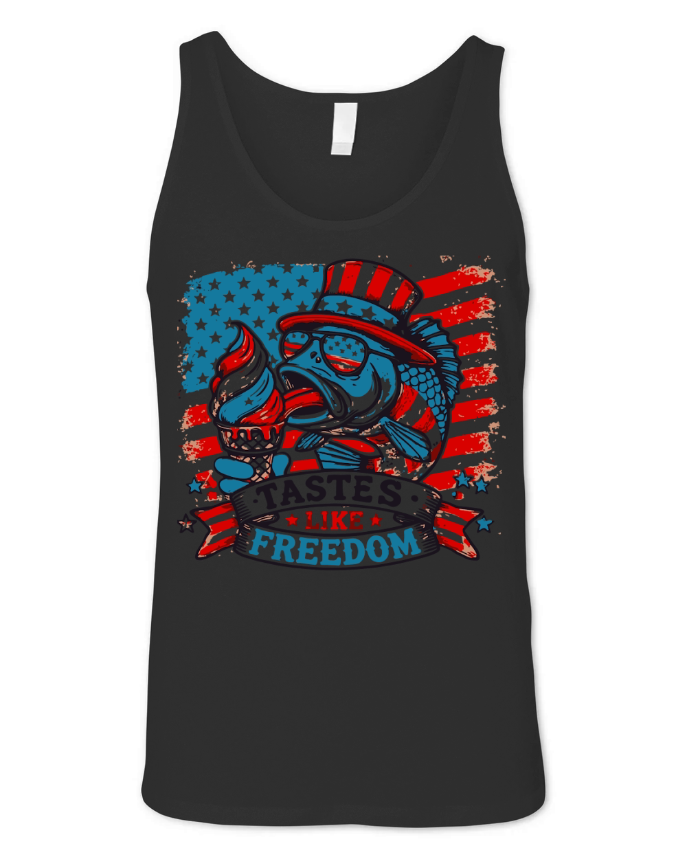 Tastes Like Freedom Unisex Jersey Tank