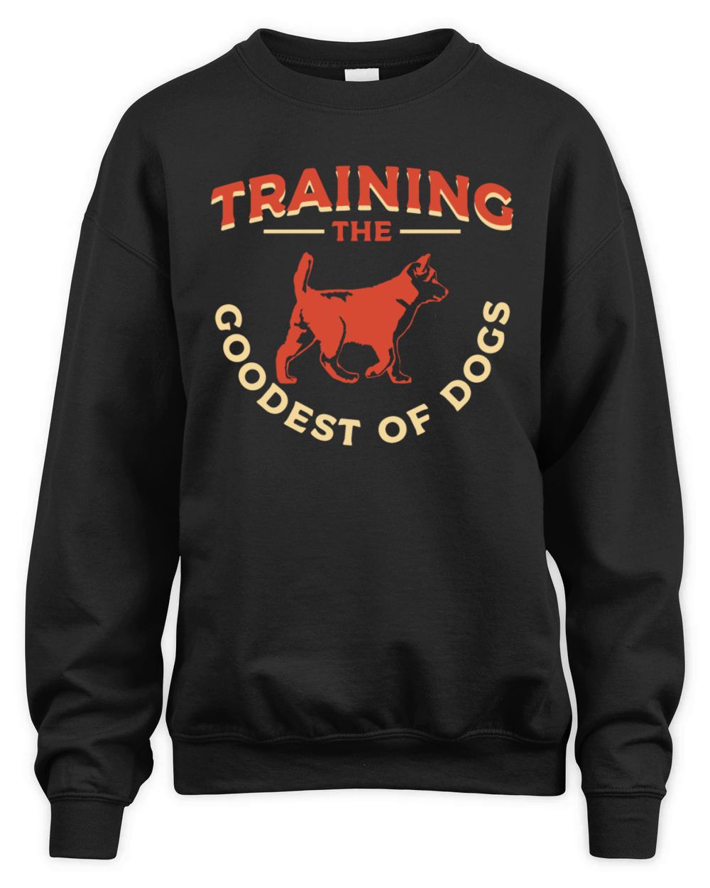 Dog Trainer Goodest Unisex Premium Crewneck Sweatshirt
