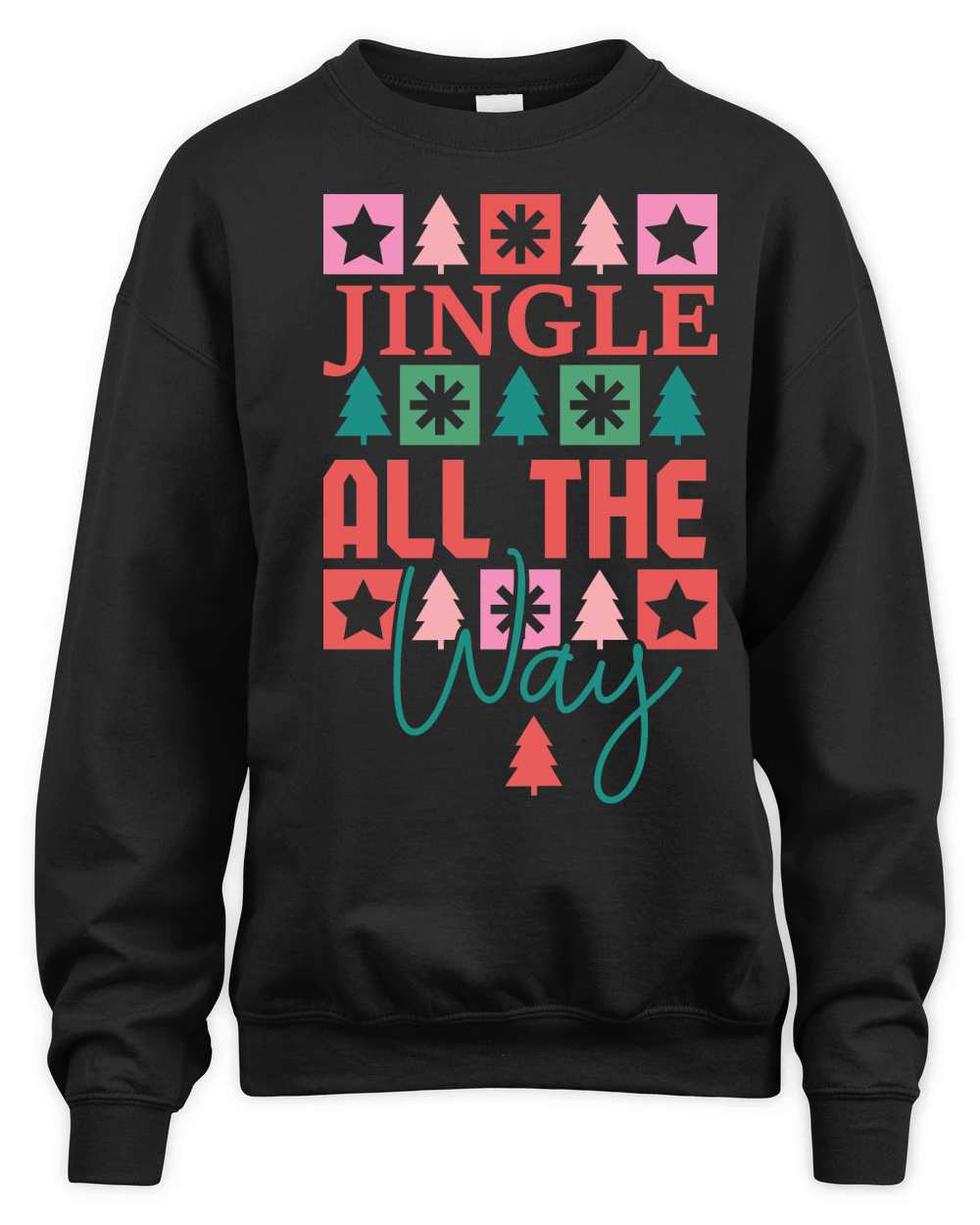 Jingle All The Way Unisex Premium Crewneck Sweatshirt