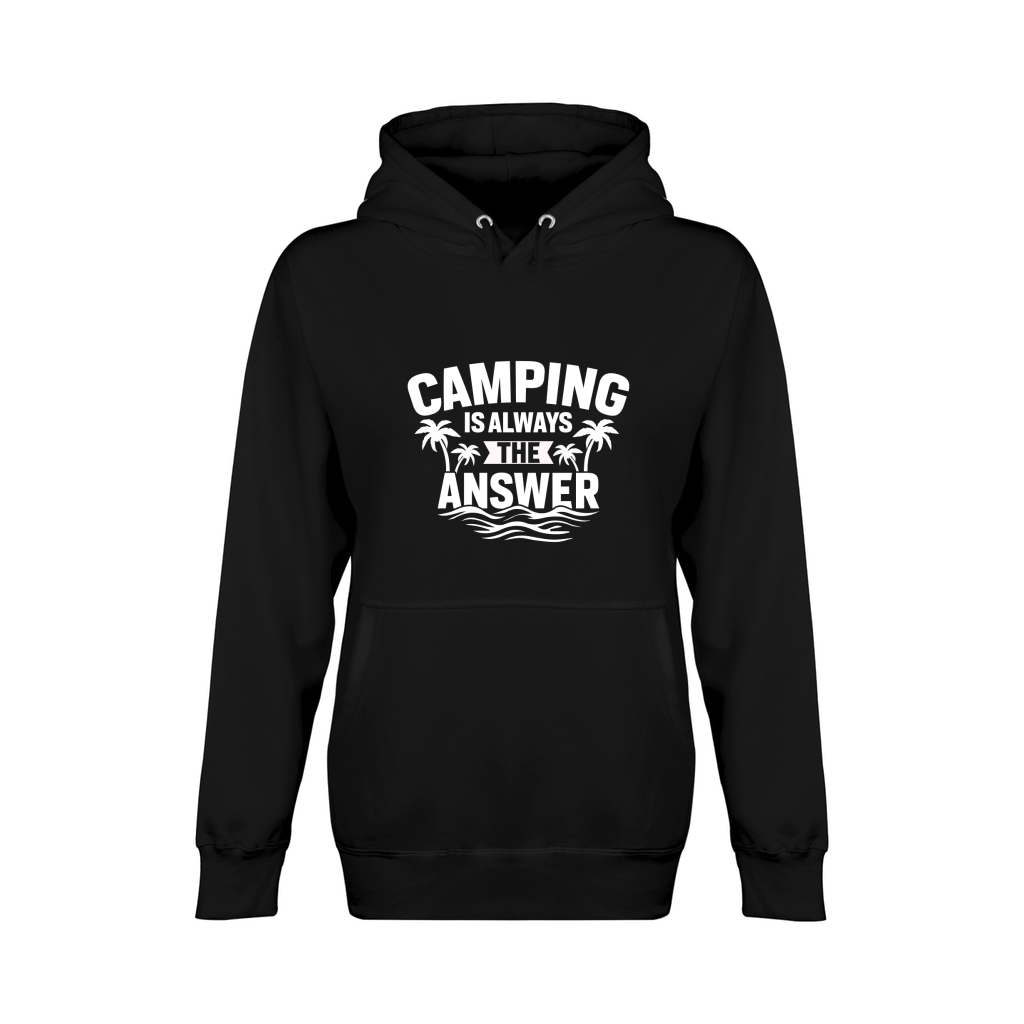 Camping is always the answer Unisex Premium Pullover Hoodie