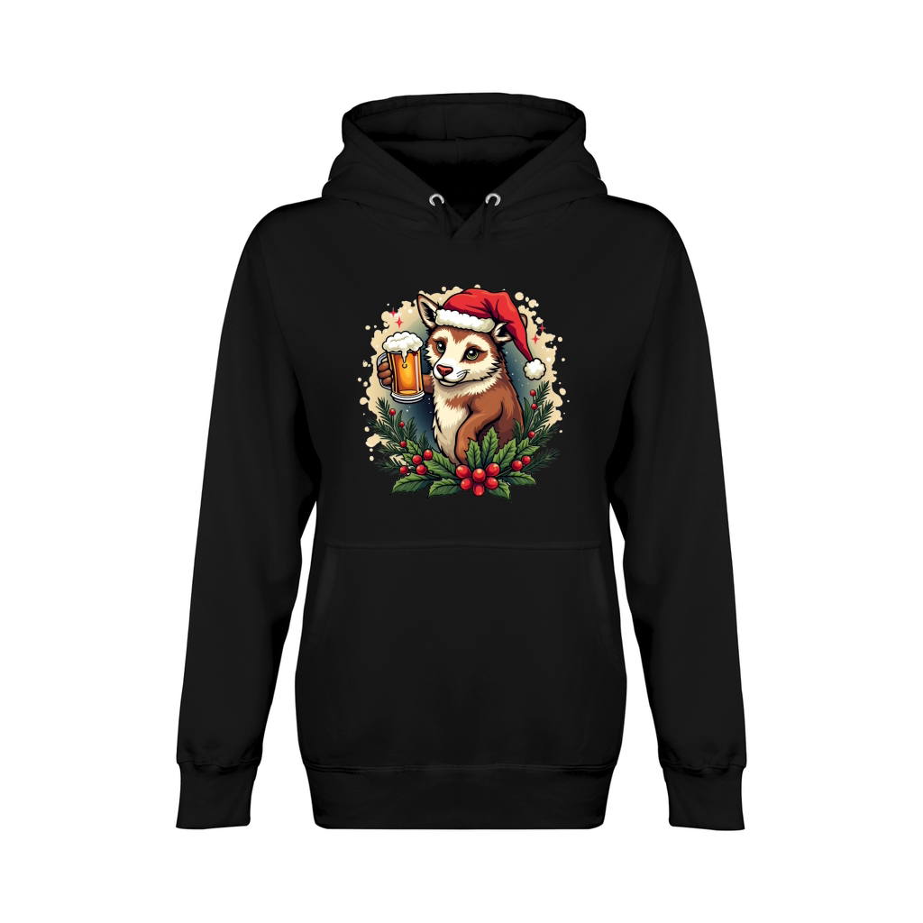Funny Animal Beer Christmas Sublimation 6 04 Unisex Premium Pullover Hoodie