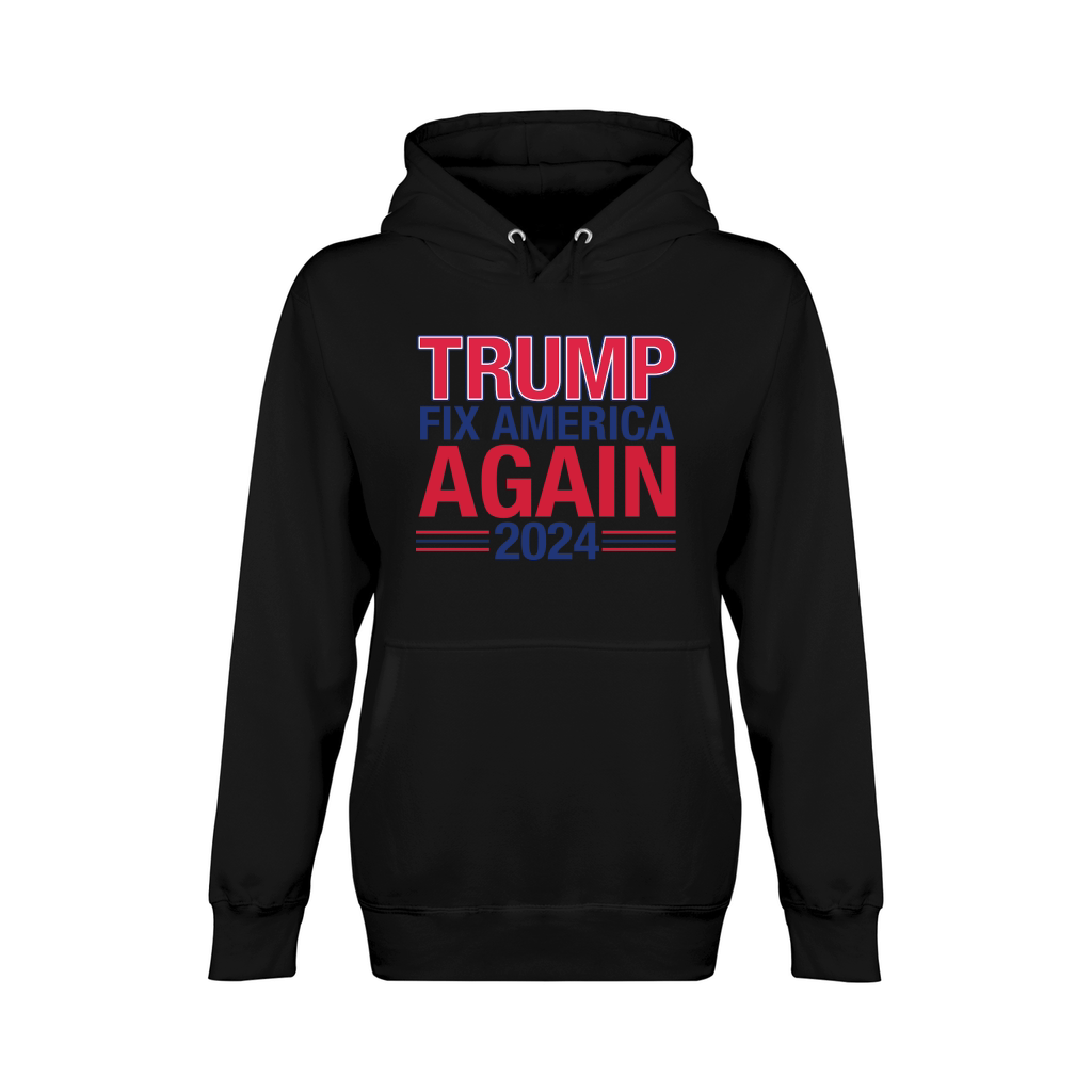 Trump Fix America Again 2024 Unisex Premium Pullover Hoodie