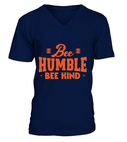 Bee humble bee kind V-Neck T-shirt