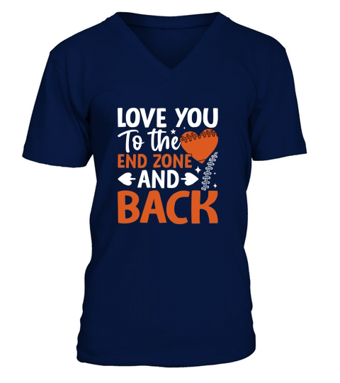 LOVE YOU TO THE END BACK V-Neck T-shirt
