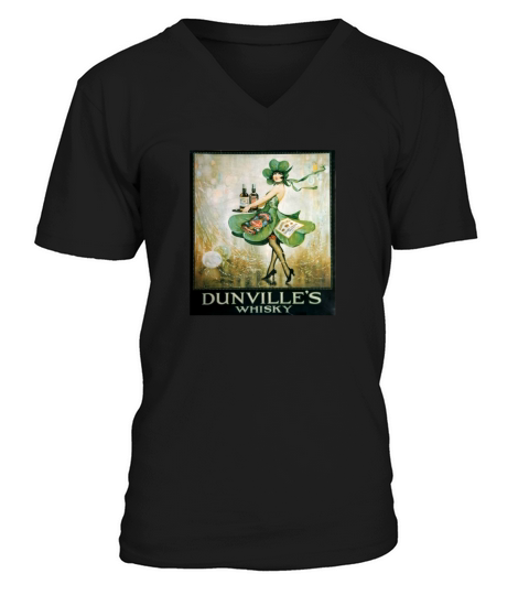 vintage Irish whiskey V-Neck T-shirt