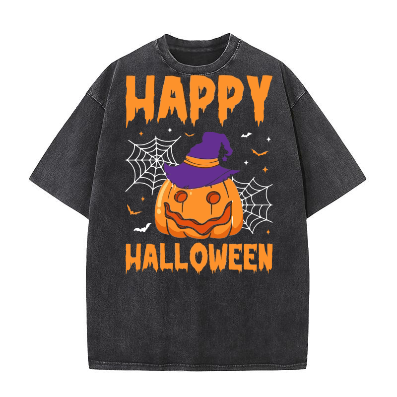254. happy halloween Washed T-Shirt