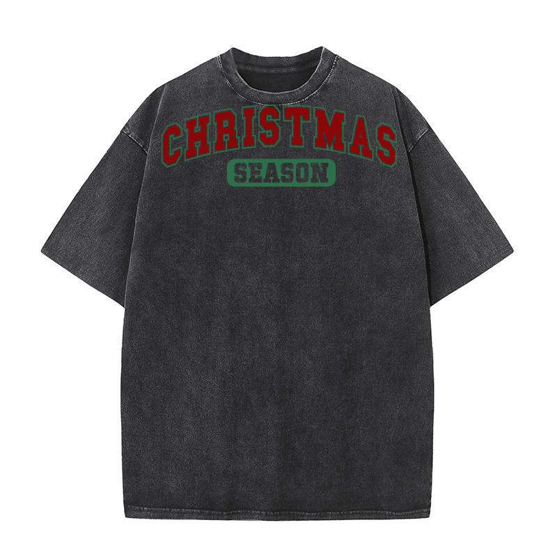 Christmas season 12 Washed T-Shirt