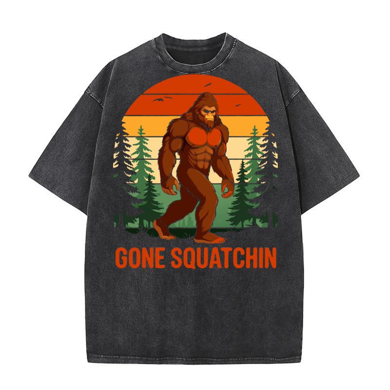 Gone Sasquatch 7 Washed T-Shirt