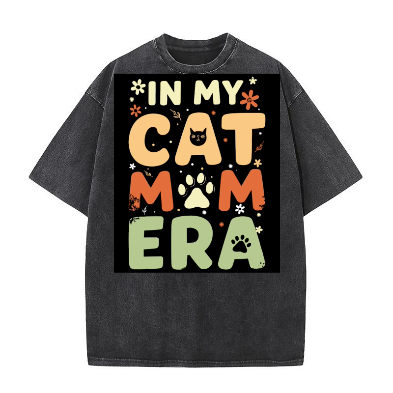 In my cat mom ear 02 Washed T-Shirt