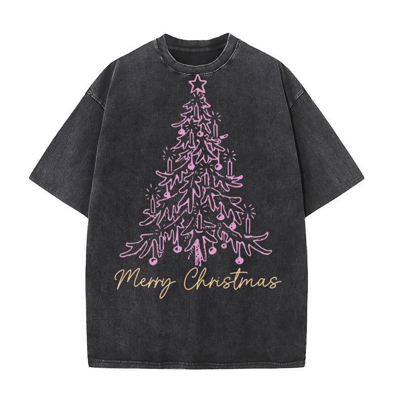 merry christmas 47 Washed T-Shirt