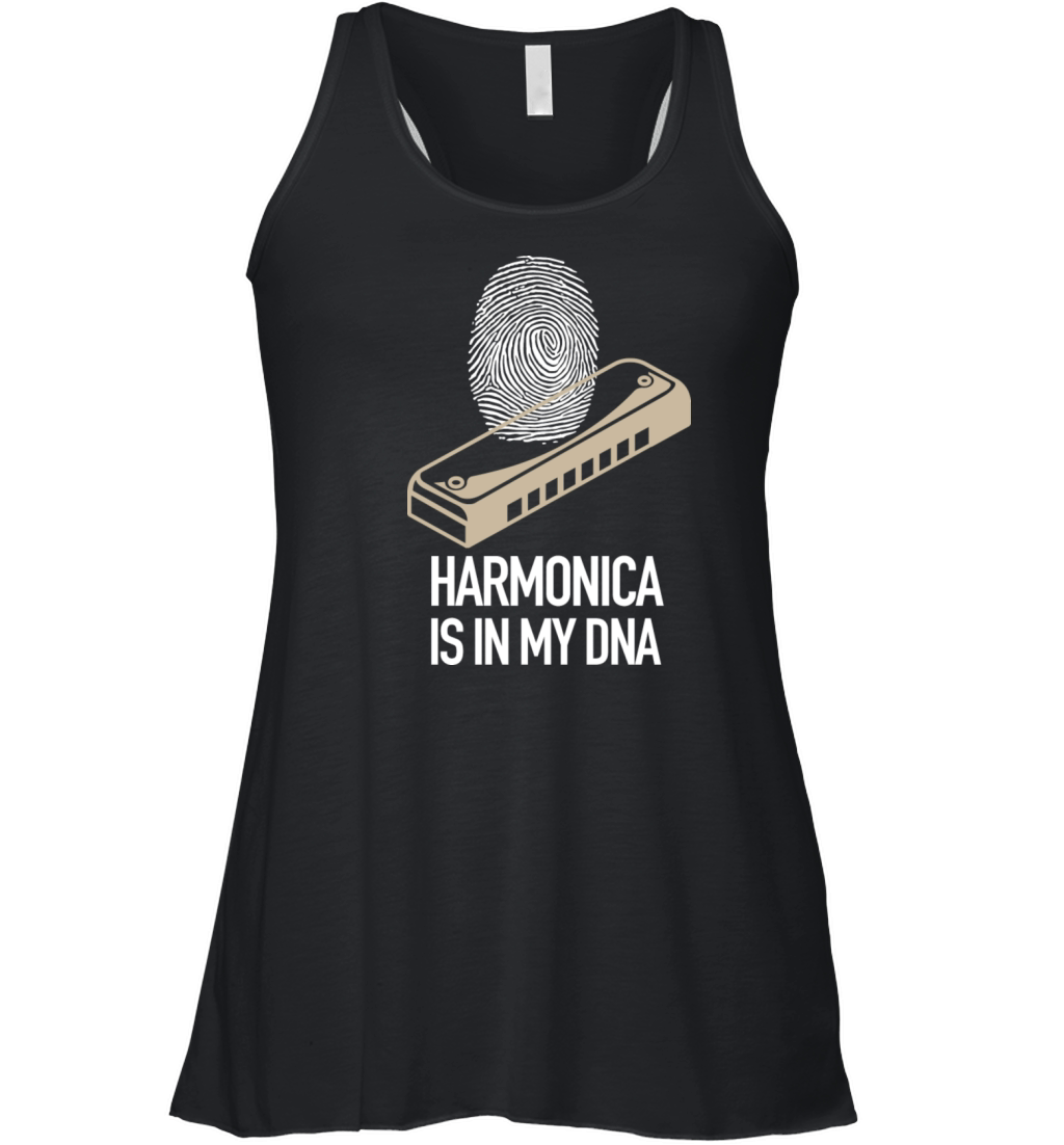 Harmonica DNA gift Women's Flowy Tank Top