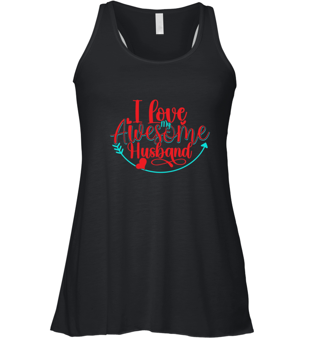 I Love My Awesome Husband 2 Women's Flowy Tank Top
